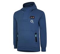 Umbro Sweat à Capuche Angleterre (O2) Haut de survêtement Homme, Bleu Anglais, S