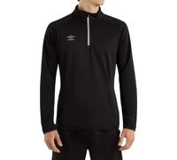 Umbro - Sweat-shirt "Sportswear" à fermeture éclair courte pour homme UO2357 (XS) (Noir)