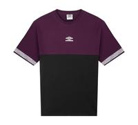 Umbro T- Shirt à col Rond Sports Style Club, Violet/Noir, M Homme