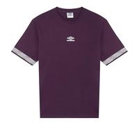 Umbro T- Shirt Supporter Style Sport, Violet/Blanc, M Homme