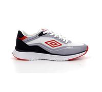 UMBRO Um Priam Lace - Baskets basses garçon gris, tige textile, lacets, maintien confortable 37