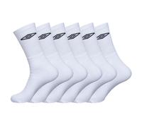 Pack de 6 paires de chaussettes Tennis - UMBRO - blanc