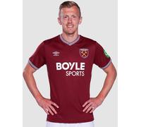 West Ham Home Chemise à Manches Courtes