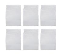 UMCHU 6 Pièces 200 mesh Filtrant en Mailles de Nylon Fines,Sac à Lait de Noix,pour lait de noix végan,lait d'amandes,jus de fruits,café,fromage,vin(15 * 20cm)