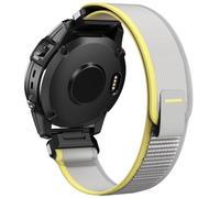UMCNVV Bracelet en nylon pour Garmin Fenix 7X/6X/5X, 26 mm, facile à installer, pour Garmin Fenix 3/5X Plus/6X Pro/Tactix Delta/Enduro 2, taille unique, Agate