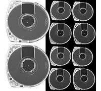 UMD Lot de 10 boîtiers de Rangement Transparents pour disques de Jeu PSP 1000 2000 3000