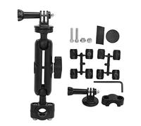 UMDHAIYI 9-16mm Camera Motorcycle Mount Bike Handlebar Universal Bracket Holder for DJI for Insta360 for Hero 10 9 8 7 6 5 Sports Camera