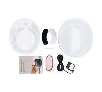 UMDHAIYI Dispensateur de Chats 3l Capacité Double Filtration Automatique circulant Facile à Nettoyer Fountaine d'eau pour Chats pour Animal de Compagnie de Chiot pour Chiens (Blanc)