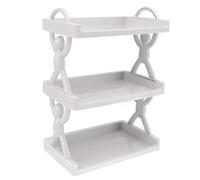 UMDHAIYI Étagère de Rangement Murale Polyvalente, innovante, Style Simple, Support de Rangement Mural Multicouche pour Salle de Bains et Cuisine (3 Niveaux)