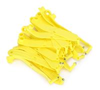 UMDHAIYI Étiquettes d'oreilles pour bétail, matériau PU durable, vierge pour marquage personnalisé, polyvalent pour les bovins, les porcs, les moutons, les chèvres, les cerfs, les clous tranchants