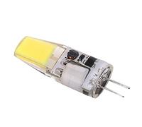 UMDHAIYI G4 LED COB ampoule 5W 600LM Silicone lustre plafonnier ampoule AC/DC 12V 4.2x1.3cm (Blanc froid)