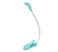 UMDHAIYI Lampe LED avec chargeur USB, 3 couleurs de température, gradation continue, Base à pince, lampe de lecture