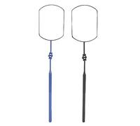 UMDHAIYI Miroir à Cils, Rotation à 360 Degrés, Conception Pliable Portable, Poignée Confortable, Miroir Anti-buée Transparent, pour Une Application de Maquillage à Usage Multiple