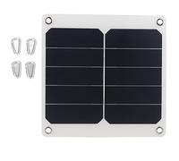 UMDHAIYI Panneau solaire 15 W pour UMDHAIYI, chargeur solaire portable haute efficacité, chargeur de batterie pour éclairage domestique, pompes à eau, systèmes de production