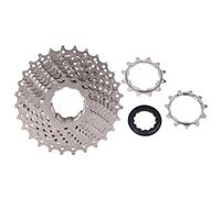 UMDHAIYI Plaque d'acier haute pression, placage nickel-chrome, conception creuse, légère, super résistante à l'usure, pour plateau 11-28T, changement de vitesse en douceur, (10S 11-28T)