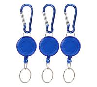 UMDHAIYI pour la marque, mousqueton compact léger, facile à utiliser, corde en nylon durable, coque en plastique pour les activités de plein air, équipement de camping, équipement (Bleue)
