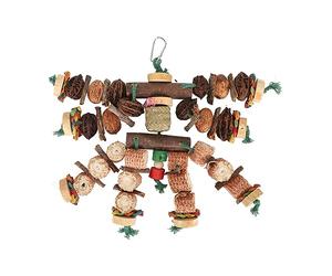 UMDHAIYI pour Les perroquets du Soleil, Les Grands Jouets à Mastication, la coloriage Comestible sûr, la Morsure, la Suspension d'ennui Suspendu