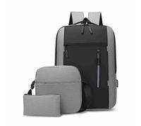 UMDHAIYI Sac d'affaires USB pour Hommes, Sac à Dos de Grande capacité pour Ordinateur Portable, Sac à bandoulière Professionnel pour Hommes, Sacoche pour Ordinateur Portable, Mallette (Grise)