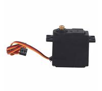 UMDHAIYI - servo RC à Dissipation thermique rapide, pour MN999, Torsion sensible, boîtier en plastique, facile à remplacer, servo de voiture RC noir