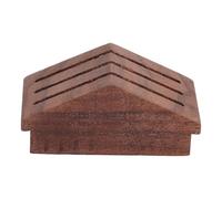 UMDHAIYI Support d'écran en bois de noyer, pour machine à café, compatible avec les écrans filtrants de 51 mm, 53 mm, 58 mm, support organisateur pour un rangement sûr et une