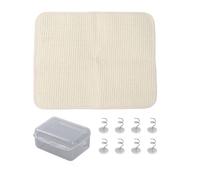 UMDHAIYI Tapis griffoir pour Chat pour la Protection des Meubles, Grand Tapis à gratter en sisal, Protecteur de Bras de canapé avec Bande adhésive pour Chat pour aiguiser Les (Court 41,2 cm)