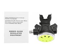 UMDHAIYI Tuba de plongée, pour Marque, Anti-buée, Anti-Fuite, débit d'air réglable, Construction ABS et Laiton, Embout Ergonomique avec Morsure en Silicone