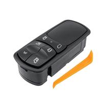 UMDJJU Electrique Interrupteur Leve Vitre Pour Benz Pour Actros MP1 MP2 Bouton Commande En Verre Interrupteur Lève-vitre Électrique A9438200197 A9438200097