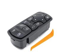 UMDJJU Electrique Interrupteur Leve Vitre Pour Benz Pour Actros MP1 MP2 Bouton Commande En Verre Interrupteur Lève-vitre Électrique A9438200197 A9438200097