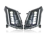 UMDJJU Feux Avant Voiture Pour Cadillac Pour SRX 2010-2015 Signaux De Phares Accessoires Automobiles Feux De Jour Pour Phares De Voiture Pour LED Halogène Feux Avant Voiture