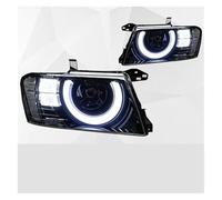 UMDJJU Feux Avant Voiture Pour Pajero V73 Phare LED 2004-2016 Phares V77 V75 Pour DRL Clignotants Faisceau De Route Signal D'ange Accessoires Feux De Voiture Feux Avant Voiture