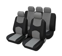 UMDJJU Lot Complet Housses Siège Voiture pour Wartburg 353 pour Touriste pour Vector M12 Housse Siège Voiture Appuie-tête DétachablesPolyestor Housses Universelles(Gray Full Set)