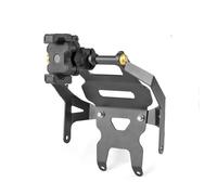 UMDJJU Navigation Moto Support pour XADV750 2025 Extension De Guidon Moto Support Navigation GPS Téléphone Transversal Anti Vibrations(Golden-1set-C)