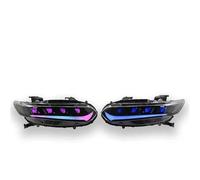 UMDJJU Pour Accord Pour RVB 2018-2022 Phare LED Projecteur Lampe Frontale Feux De Circulation Diurnes Accessoires Automobiles Feux De Voiture Feux Avant Voiture(R*GB Demon Eye)