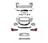 UMDJJU Pour Ghibli Pour Trofoe Kit De Calandre De Pare-chocs Avant/arrière Phares Feux Arrière Accessoires De Voiture Complets Kits De Carrosserie Feux Avant Voiture(DIY)