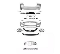 UMDJJU Pour Ghibli Pour Trofoe Kit De Calandre De Pare-chocs Avant/arrière Phares Feux Arrière Accessoires De Voiture Complets Kits De Carrosserie Feux Avant Voiture(Body Kits)