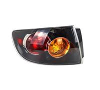UMDJJU Pour Mazda 3 Berline 2004-2010 Feu Arrière Clignotant Avertissement Feu De Freinage Feu De Recul Boîtier Arrière Feu Frein Arrière(Outside-Left)