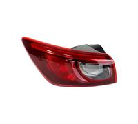 UMDJJU Pour Mazda Pour CX3 2015-2019 Feu Arrière Extérieur Recul Feu De Signalisation Boîtier Feu Arrière Sans Ampoule Feu Frein Arrière(Only left)