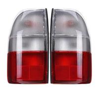 UMDJJU Pour Mitsubishi Pour L200 Pour MK3 1995-2006 Feux Arrière De Voiture Transparents Rouges Feu Frein Arrière(A pair)