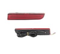 UMDJJU pour Mitsubishi pour Lancer pour Evo pour Evolution pour ASX Clignotant Dynamique Feu Freinage Arrière LED Feux Réflecteur Pare-Chocs Feu Freinage Antibrouillard Arrière(Red Lens A)
