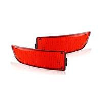 UMDJJU Réflecteur arrière de Voiture pour VW pour Crafter 2E LED Pare-Chocs Arrière Réflecteur Feu Arrière Stop Feu Stop Feu Freinage Antibrouillard Arrière(2pcs Red Shell)