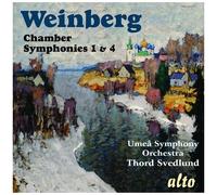 Umea Symphony Orchestra - Weinberg, Chamber Symphonies 1 & 4 [Compact Discs]