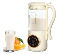 Umelee Machine à Lait de Soja 1,4L, Machine à Lait de Noix Automatique, avec Réglage du Délai, Autonettoyante et Écran LED, pour Préparer du Lait Végétal Maison
