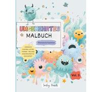 Umgekehrtes Malbuch: Monster Kritzeleien (Vol. 3) - Das Buch bringt die Farben, du bringst die Ideen: Monster-Umgekehrtes Malbuch für Kinder