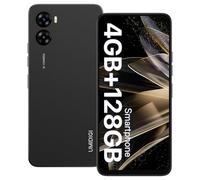 UMIDIGI G3 Plus Téléphones Portables Android 13, 8Go+128Go/SD 1TB Smartphones Pas Cher Octa-Core 5150mAh,16MP+8MP, Écran 6.52" HD+, 4G Dual SIM, Face ID/Fingerprint, GPS/OTG/ 2Ans Garantie,Noir