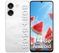UMIDIGI G9A Telephone Portable, Android 14 Go, 6.75" HD+ 4G Smartphone, 8GB+64GB/1TB TF, Dual SIM/5000mAh/Face ID/GPS