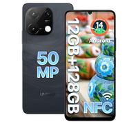 UMIDIGI G9C Android 14 50MP Telephone Portable(2024),12(6+6)+128GB,BT 5.4,Processeur 2,2 GHz, Octa-Core,5000mAh,90Hz Écran 6.75” Smartphone Débloqué,4G Doble SIM/ID Faciale/GPS/OTG/NFC-Noir