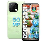 UMIDIGI G9C Android 14 NFC Telephone Portable(2024),12(6+6)+128GB,50MP+8MP,BT 5.4,Processeur 2,2 GHz, Octa-Core,5000mAh,90Hz Écran 6.75” Smartphone Débloqué,4G Doble SIM/ID Faciale/GPS/OTG-Vert