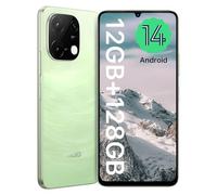 UMIDIGI G9C Android 14 Telephone Portable,12(6+6)+128GB,50MP+8MP,BT 5.4,Processeur 2,2 GHz, Octa-Core,5000mAh,90Hz Écran 6.75” Smartphone Débloqué,4G Doble SIM/ID Faciale/NFC/GPS/OTG(Vert)