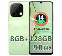 UMIDIGI G9T Téléphone Portable Smartphone Android 14 8Go Ram 128Go Rom TF 1To,6,75 Pouces 90Hz,8MP 5MP,Batterie 5000mAh,4G Dual Sim Smartphone,Fingerprint Face ID,2.4G 5G WiFi GPS OTG 2024 Vert
