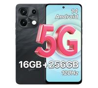 UMIDIGI Note 100 5G Smartphone, Android 14 Telephone Portable, 6.8" HD+ 120Hz Mobile Phone, 16GB+256GB/TF 1TB, Dual SIM 5G Téléphone Android, 50MP+16MP Caméra/5000mAh/Face ID/GPS/OTG